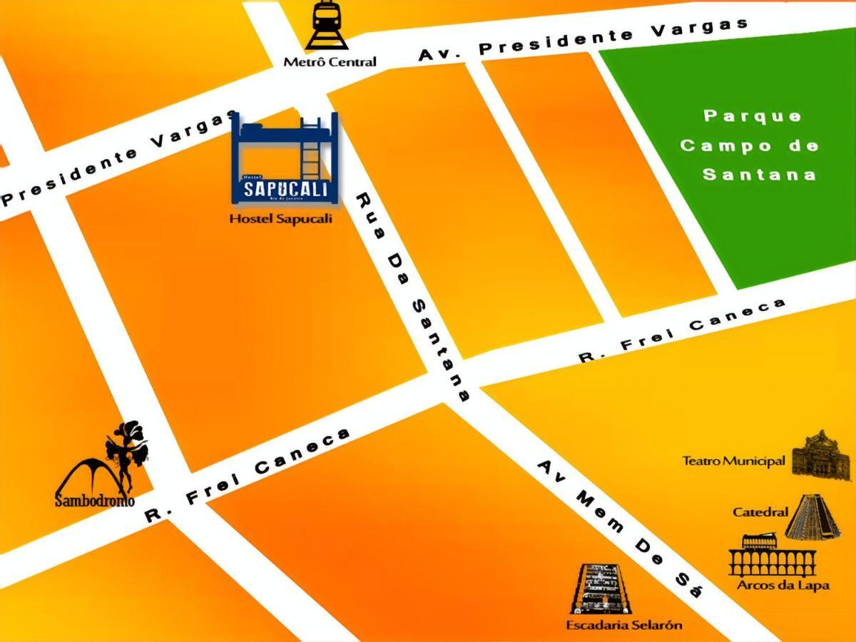 Sapucali Privative Hostel Рио-де-Жанейро Экстерьер фото